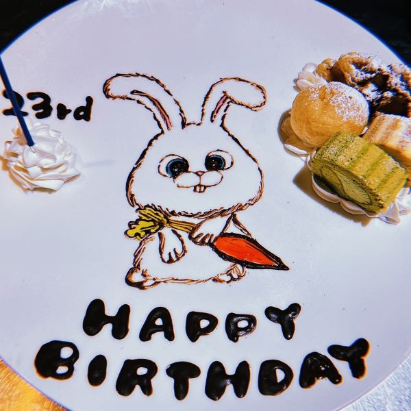 キャラクタープレート予約リクエスト受付中!!※5日前まで