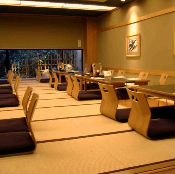 Supports large banquets for up to 90 people.In a relaxing room, you can enjoy Kisoji's specialty dishes.* There are some conditions for using a private room, so please contact the store for details.