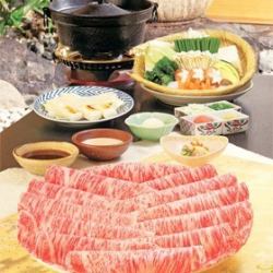 しゃぶしゃぶ　（和牛特選霜降肉）