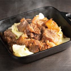 牛すじ塩キャベツ