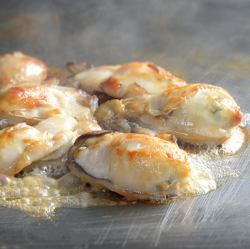 牡蠣のバター焼き