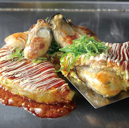 牡蛎大阪烧（广岛大牡蛎）