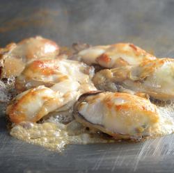 牡蠣のバター焼き