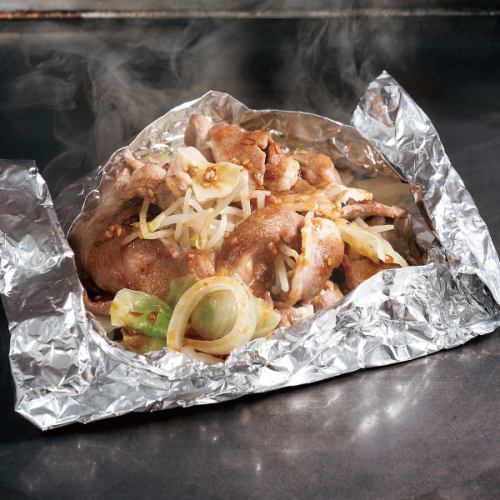 成吉思汗用锡纸烤制