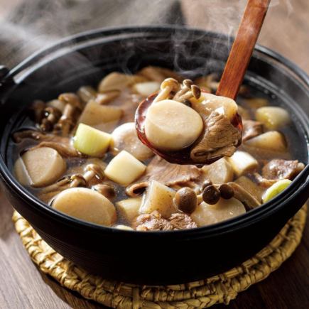 [Tsuyakichi Imo-taki Nabe Course with 2 hours of all-you-can-drink (last order 30 minutes)] Enjoy Ehime's local cuisine with 6 dishes for 5,500 yen