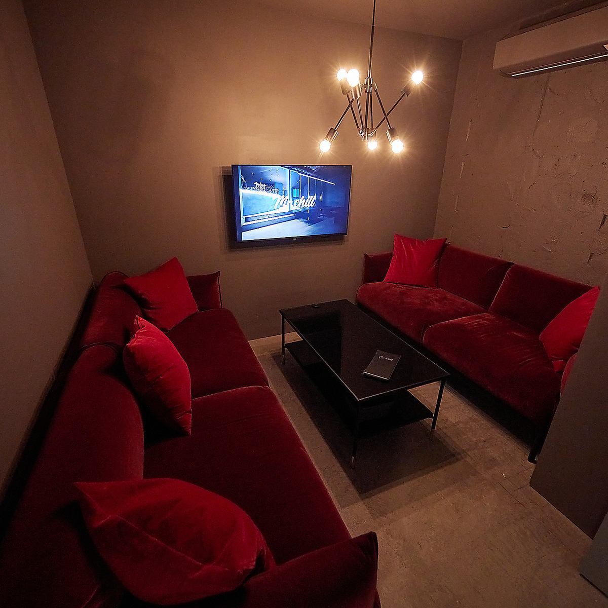 【完全個室】大型テレビあり! プライベートシーンにぴったり