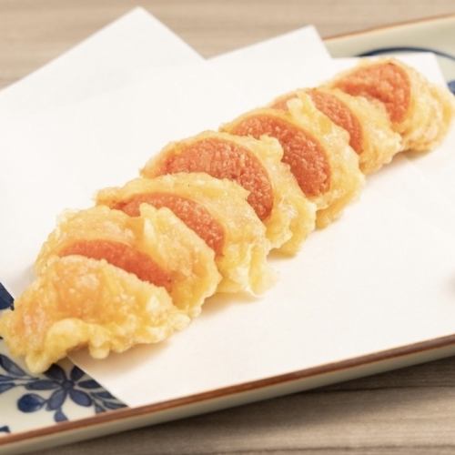 Mentaiko tempura