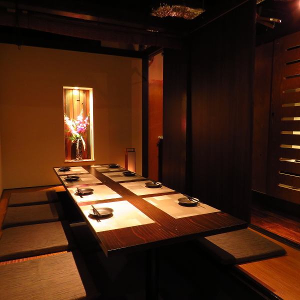 【完全個室完備◎】完全個室のプライベート空間は記念日や各種飲み会にぴったり♪今ならクーポン利用でサプライズプレートのご用意が無料♪メッセージ付きのスペシャルデザートで特別なひと時に。ご予約の際にぜスタッフにお声がけください☆