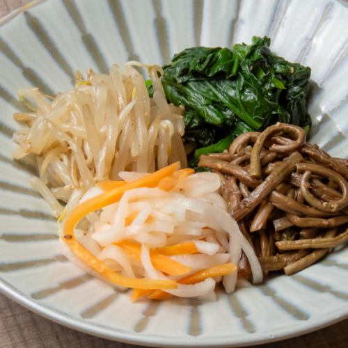 【人気商品】ナムル4種盛