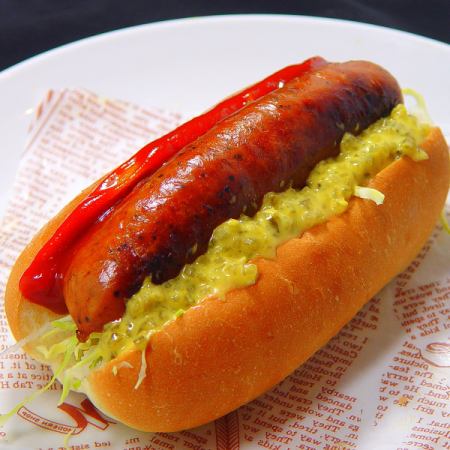 Extra-thick hot dog / mini corn dog