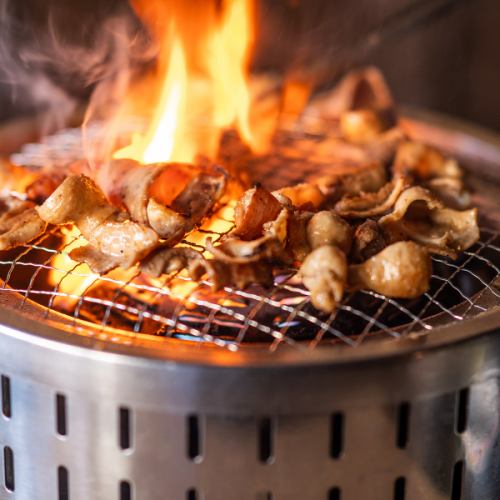 昔ながらの懐かしい味【仙台ホルモン焼き】