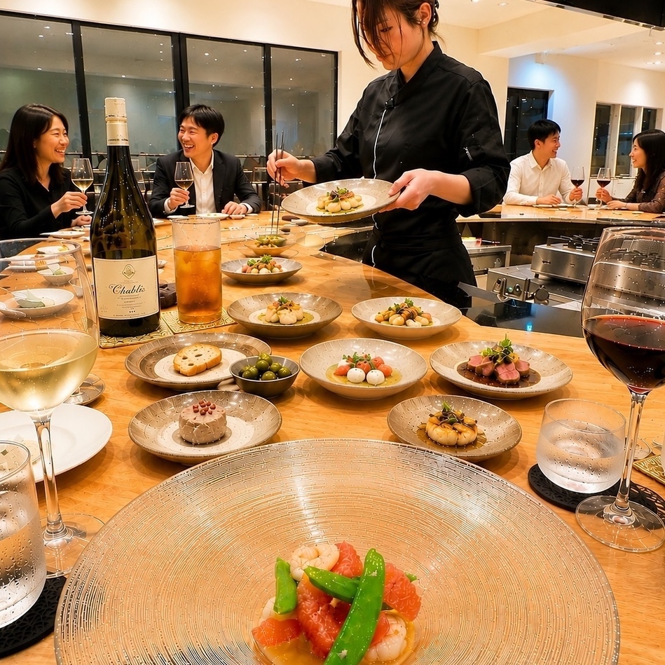 特別なデートや記念日に。誕生日も華やぐ大人の飲み会・女子会