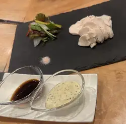 Homemade slow-cooked chicken