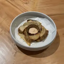 Truffle-flavored French fries