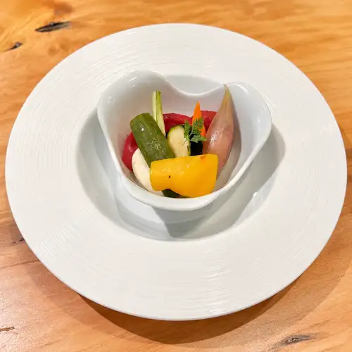 pickled seasonal vegetables
