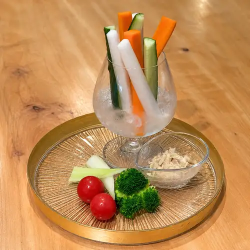Colorful Vegetable Crudite