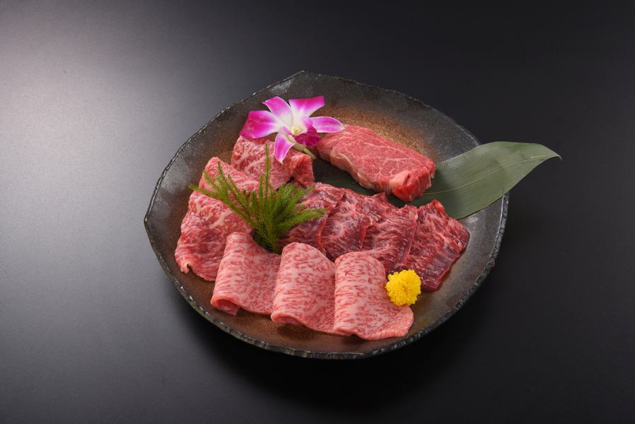 Assortment of 4 types of Wagyu Beef