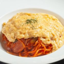 ふわとろオムナポリタン