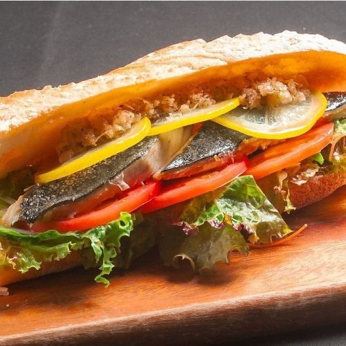 トルコ名物!さばサンド