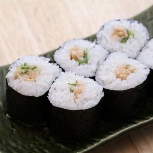 Natto roll (middle roll)