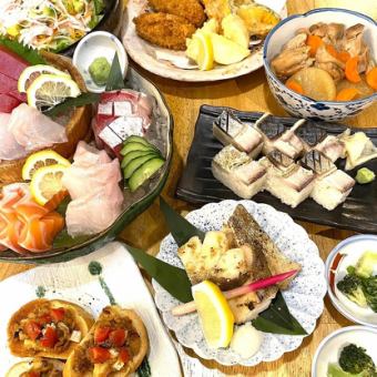 【11～12月限定！冬の忘年会コース】寒ブリやズワイガニなど旬の味覚を堪能　飲み放題付きコース