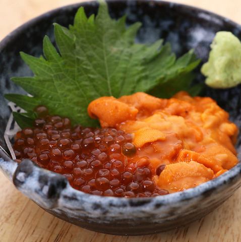 The best! We have a wide variety of popular fresh fish dishes, including our limited edition raw sea urchin and salmon roe dish (only 3 available) ◎