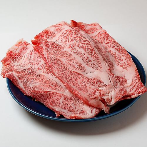 <Additional dish> 100g Japanese Black Beef