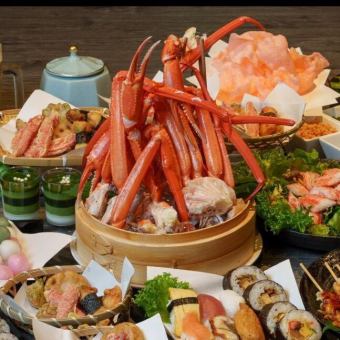 ★Limited time special price★ Perfect for parties! 60-minute all-you-can-eat crab course for 10 or more people + 60-minute all-you-can-drink course