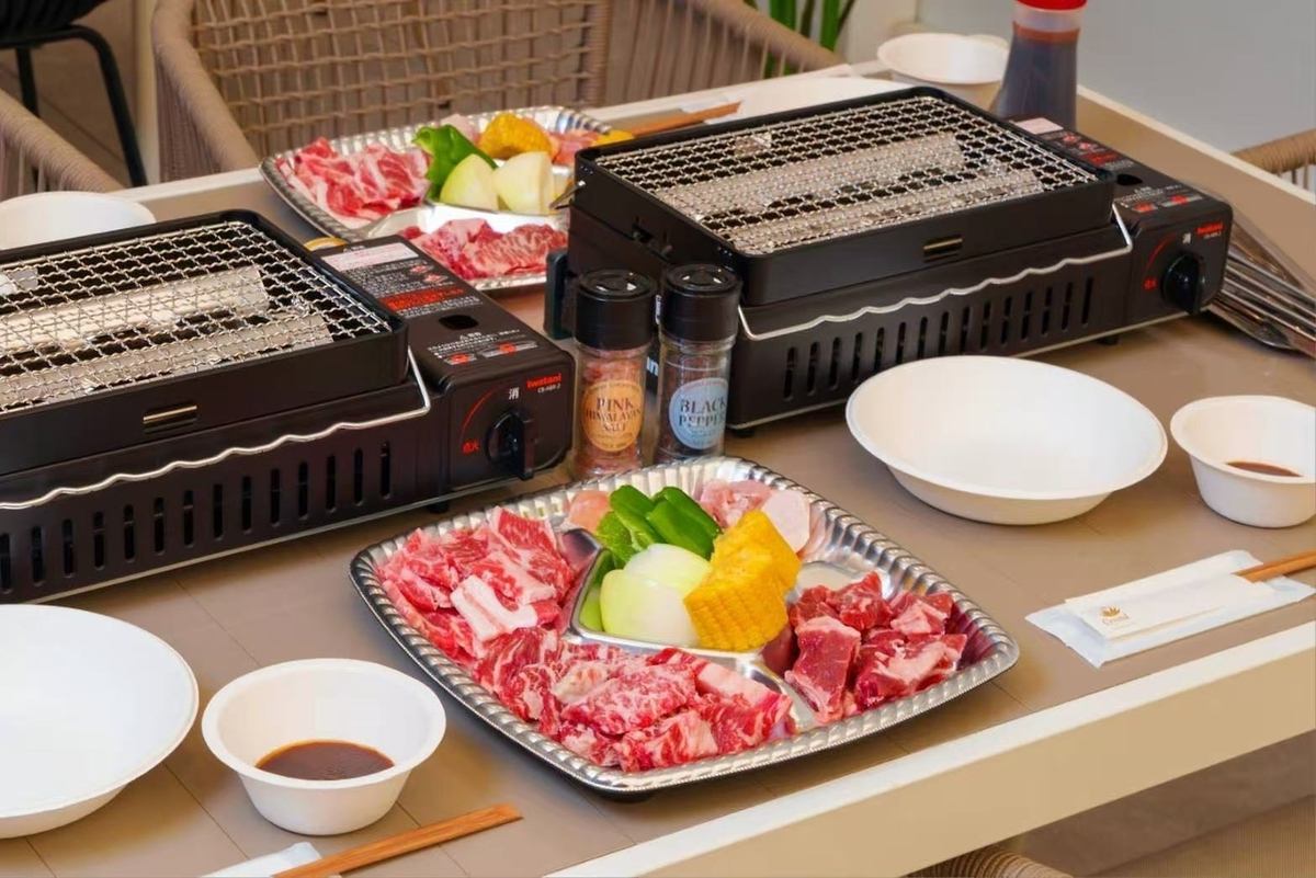 ★ＢＢＱ　PLAN　おひとり様からOK！雨でもOK！
