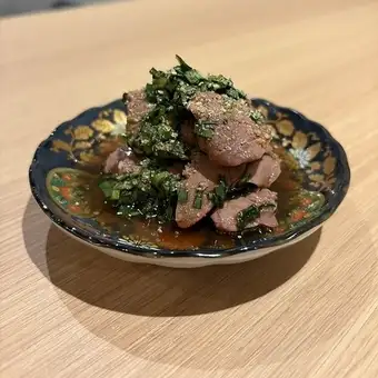 しっとりレバー ニラ醤油