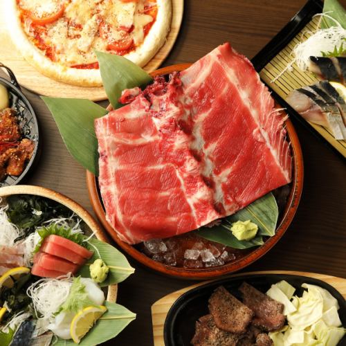 The banquet course is offered from 4000 yen with all you can drink!