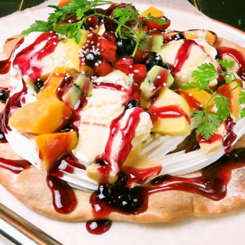 Dessert pizza [single item] (You can make your own favorite combination ♪)