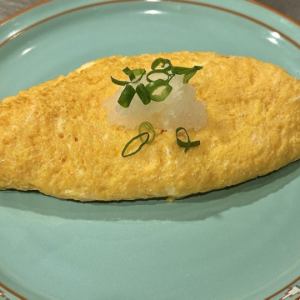 Dashimaki-style omelette with mentaiko