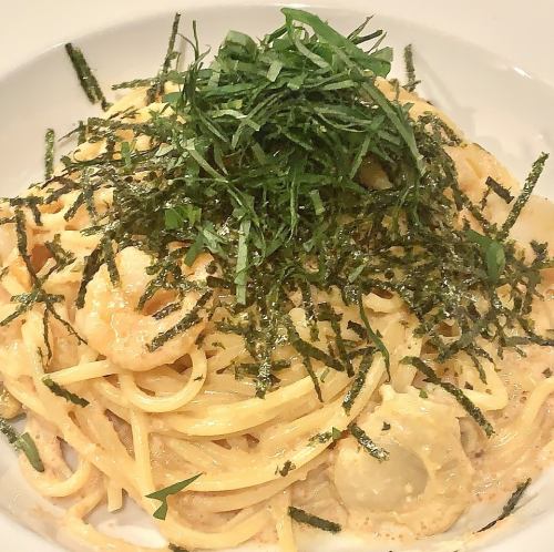 Mentaiko cream pasta