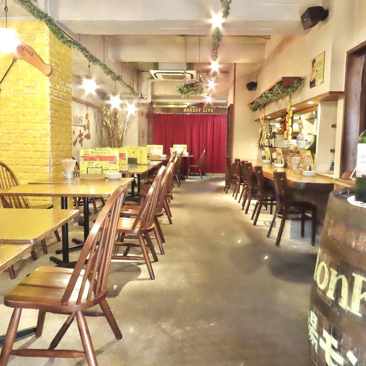 宴会は酒場モンキーにお任せ下さい！会社帰りにふらっと一杯のんびりと心地のいいお店