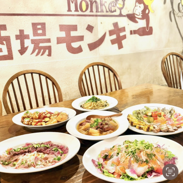 ２H飲み放題付4800円コース　★スパークリングワイン1杯present!