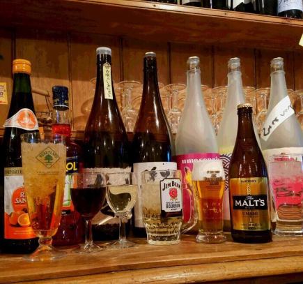 3時間飲み放題付5800円コース ★2次会もモンキーでゆっくりできる、お得なコース♪