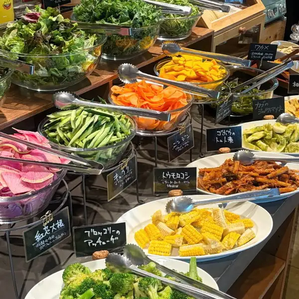 【ランチ限定】大塚で自分好みのサラダを味わう！10種以上＆お惣菜付き！お得なサラダビュッフェ