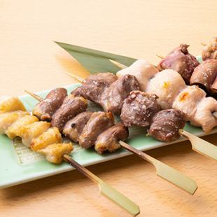 焼き鳥7種盛り合わせ
