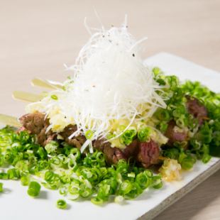 レバーのネギまみれ