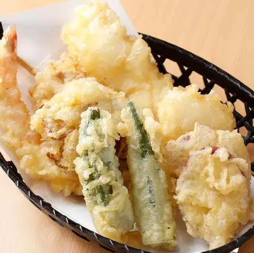 天ぷら５種盛り合わせ