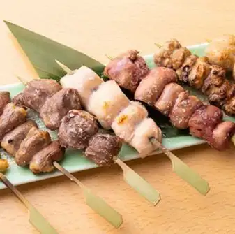 大山どり　焼き鳥７種盛り合わせ