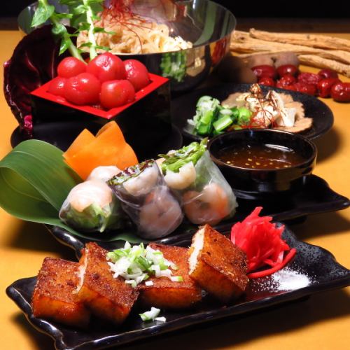 In addition to hotpot, we also offer a wide variety of standard izakaya menu items.