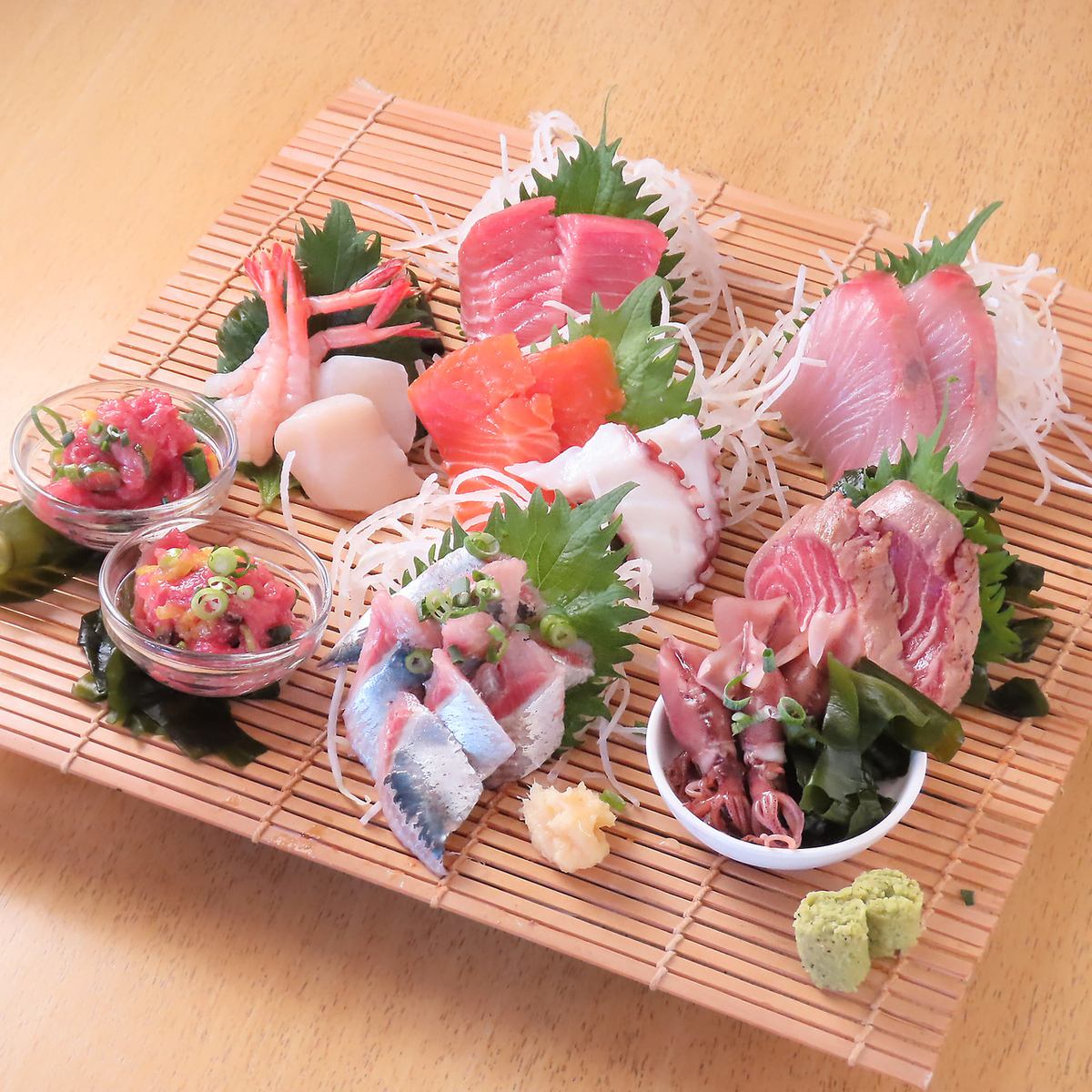 魚を知り尽くした店主によるこだわりのお料理を提供します！