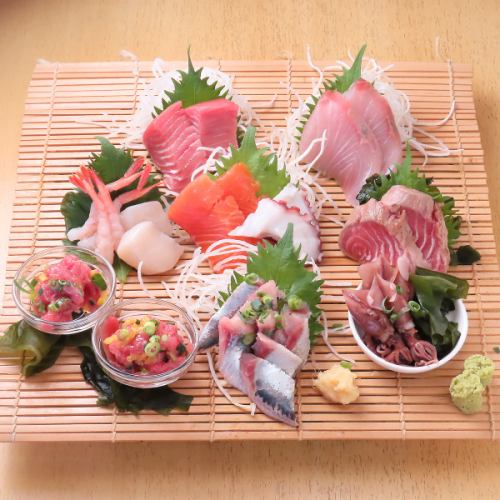 【豪華絢爛な海の幸】お得盛り10種