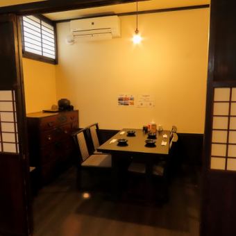 We have private rooms available♪