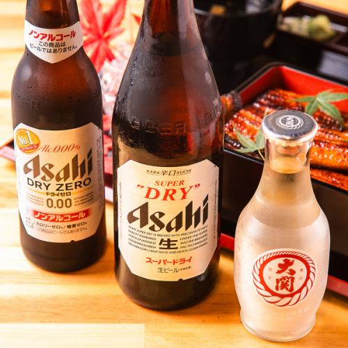 【うな重とお酒が愉しめる】うなぎに合うドリンク各種ご用意しております！