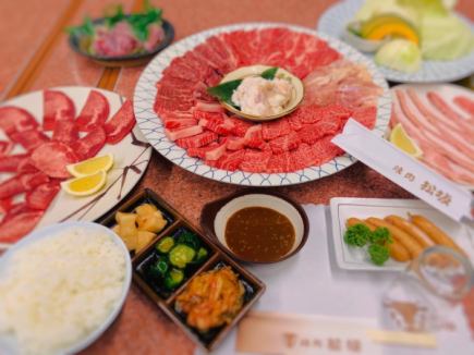 【焼肉満喫コース】上ロース,オリーブ牛,カルビなど全13品3980円