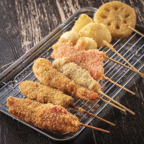 こだわり『串カツ』は当店の看板メニュー