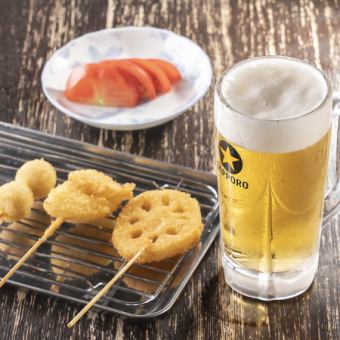 せんべろ串カツセット